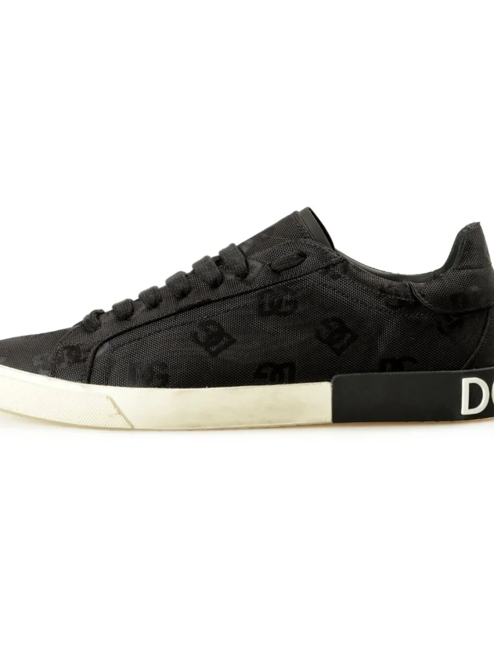 Dolce & Gabbana Men's Logo Embroidered Athletic Sneakers Shoes US 11 UK 10 IT 44